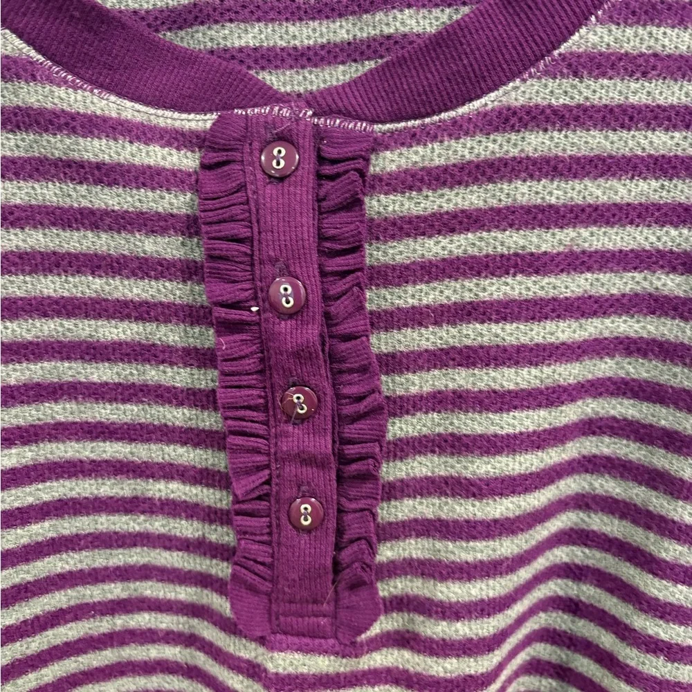 2-pc Disney’s Tinkerbell Purple and Gray Pajama Set Women’s Size Medium NWT 2012 - Picture 8 of 15